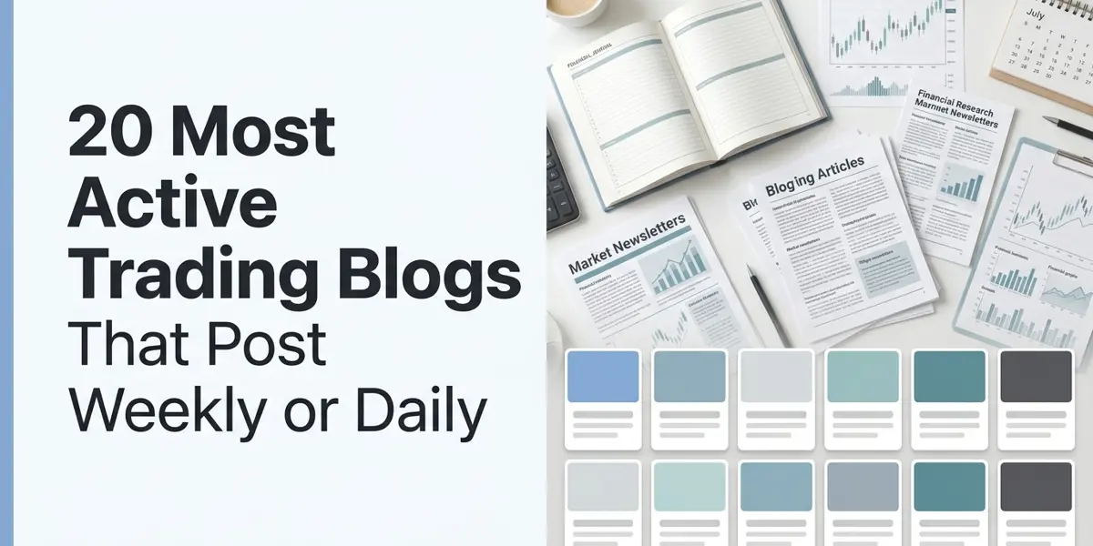20 Most Active Trading Blogs that Post Weekly or Daily