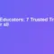 Verified Educators: 7 Trusted Trading Blogs for all